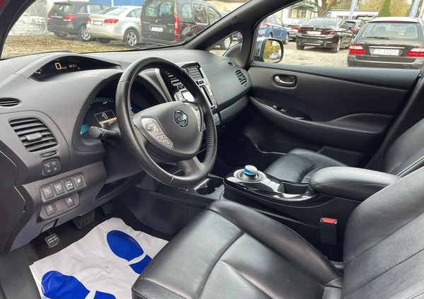 Nissan Leaf cena 35900 przebieg: 108072, rok produkcji 2014 z Wolbórz małe 781